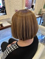 浪漫館 アールズコート(R's Court)&nbsp;ハイライトボブスタイル@伊達　12/11