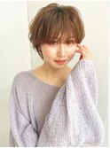 ふんわり耳掛けショート　奈良20代30代