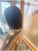 ラベージュ×ボブ