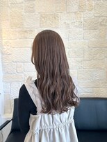 ヴァン カウンシル 川口店(VAN COUNCIL)&nbsp;女性の魅力を引き出す艶ウェーブロングヘア/ピンクブラウン