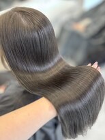 アイシー 表参道(ICY)&nbsp;艶オリーブベージュ/グレージュ/ブリーチなしダブルカラー