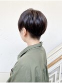 【morio成増/一戸】刈り上げ丸みマニッシュショート