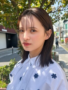 ロンド ボーイ 表参道(Lond BOY) ミニウルフレイヤーカット顔周り前髪韓国ショートボブ