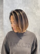 ラボヌールヘアー オリビエ 北千住店(La Bonheur hair Olivier)&nbsp;バレイヤージュ【OZAWA】