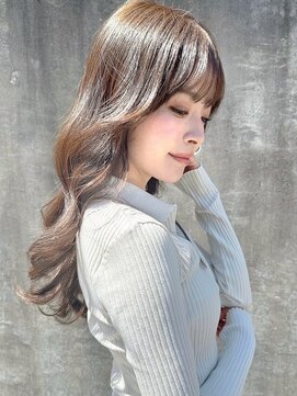 モーブ 代官山(mauve) 大人ガーリー/ダークアッシュ/似合わせカット［代官山］