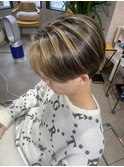 メンズバレイヤージュ3ヶ月後色落ち