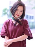 20代30代40代50代美髪ピンクブラウン切りっぱなしボブショート