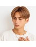 メンズカット+メンズケアカラー+眉カット【新宿】