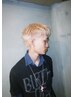 ブリーチ【ダブルカラー】＋カット　￥15000～