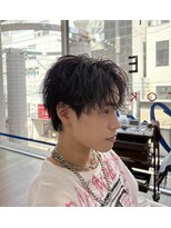 オーシャントーキョー 大阪(OCEAN TOKYO)&nbsp;波巻きパーマメンズツイストスパイラルパーマツーブロック