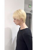 MEN’S HAIR/ブルーブラック/フェザーパーマ/渋谷