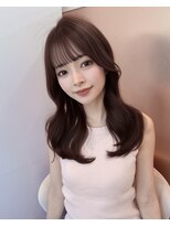 ロンドリゼル 札幌(Lond RiseL) チャコール/オリーブグレー/レイヤーカット小顔顔周り韓国札幌