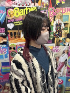 jellyfish cut × red innercolor