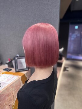 エン 栄店(enne) 大人ガーリー/ダークアッシュ/ミディアムレイヤーカット/栄