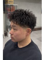 ササ(33)&nbsp;スパイキーショートパーマ