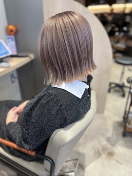 ヘアーザラブズラフズ オーガニカ 北九州(HAIR THE LOVES LAUGHS ORGANICA) ミルクティーベージュ