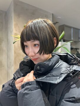 ハーフェン(HAfeN) ミニマルショートボブ