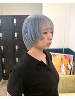 ヘアーブレイス(hair brace)&nbsp;千葉駅/着物ヘア/大人ガーリー/ダークアッシュ/似合わせカット