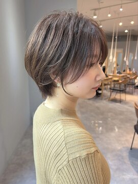 ジアン バイ ミルボン NU茶屋町+(GIEN by milbon) 似合わせショート/大人カジュアル/くびれショート/田中俊成