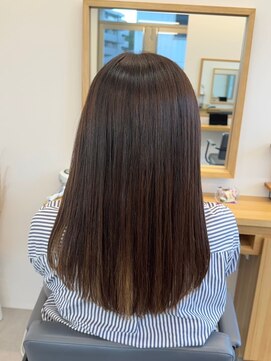 クラップス オル 金沢八景(CLAPS Ore) 追浜顔周りレイヤーカット顔周りカットブリーチなしダブルカラー