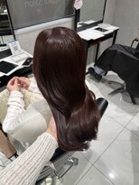 フォルテノエル 静岡鷹匠店(FORTE Noel) ワインレッド/髪質改善/ミディアム/春カラー