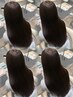 【人気No.1】ブリーチなし透明感カラー+カット+髪質改善ULTOWA TR ¥9,900
