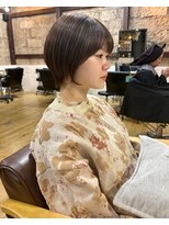 ディレクト(Direct)&nbsp;【Direct】オリーブベージュ×ショート4.2イメチェン