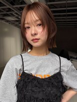 ヴェイン 渋谷(vain)&nbsp;外ハネボブ ショートボブ 顔周りレイヤーカット 20代