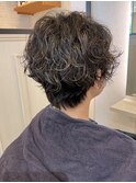 【女性からも人気◎】縦落ちツイストパーマ
