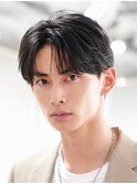 黒髪リクルートフェザーショートフェザーパーマ韓国マッシュ