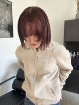 ニューオーセンティック(New Authentic)&nbsp;ブリーチなしボルドーカラー