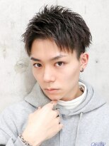 ゴート(GOATO) ツーブロック刈り上げアップバングショート