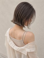 フォト 新宿三丁目(foto) 髪質改善縮毛矯正くびれレイヤー切りっぱなしボブ