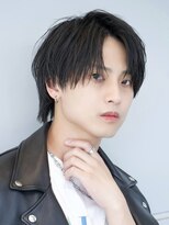 エイド 本店(aid)&nbsp;コンマバングセンターパートウルフ束感ショートレイヤー