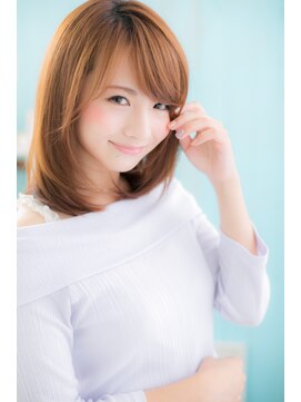 ミック 日暮里店(miq) 恋を引き寄せる★モテ顔セミディ