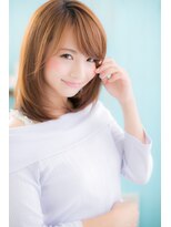 ミック 日暮里店(miq) 恋を引き寄せる★モテ顔セミディ