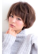 アリエッタ(aRietta)&nbsp;【aRietta】大人かわいいタンバルモリグレージュ耳かけ小顔ボブ