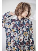 ニュアンスなカールとハイライトでさりげない主張はいかが♪