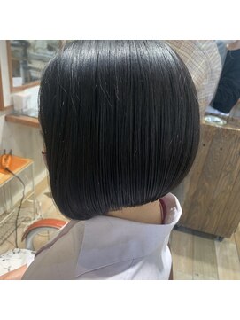 ビューバイネオリーブ 用賀店(Beau'r by neolive) ミニボブダークアッシュ【用賀/用賀駅】