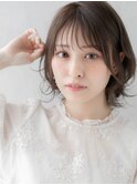 【ROMA銀座】20代30代40代/小顔ひし形/くびれ外ハネショートボブ