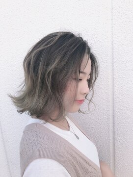 イノセンス 西宮北口店(innocence) 【shinカラー】シークレットハイライト◎くびれボブ☆