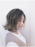 【shinカラー】シークレットハイライト◎くびれボブ☆