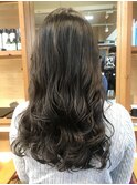 コテ巻き風立体デジタルパーマ