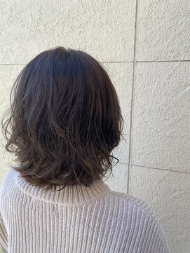 アンカーウェリナ(ANCHOR welina) こなれ感たっぷり!ゆるフワミディアムショートパーマ◎