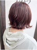 《knit銀座》大人可愛い20代30代40代ショートボブ丸み前下がり