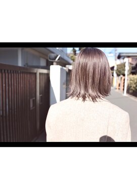 リューデパルティル(lieu de PARTIL) ワンレンボブ