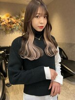 ロンド レア 天神大名店(Lond Le’a)&nbsp;ダブルカラー/インナーカラー/イヤリングカラー/ペールベージュ