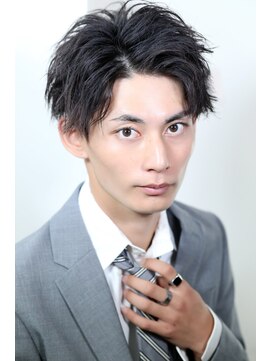 リップス 自由が丘(LIPPS) 成人式センターパートパーマスタイル!