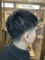 ヒロギンザバーバーショップ 新宿店(HIRO GINZA BARBER SHOP)&nbsp;フェードスタイル(理容室/メンズ/barber shop新宿店)