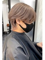 リア 大阪梅田(Ria)&nbsp;～ミルクティーグレージュウルフヘア～【Ria 大阪 梅田】